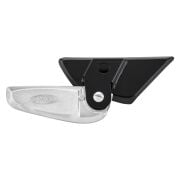 Vespa LX-LXV Ayaklık/Ayak Basma Aparatı *Krom-Siyah* Takım / SIP