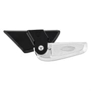 Vespa LX-LXV Ayaklık/Ayak Basma Aparatı *Krom-Siyah* Takım / SIP