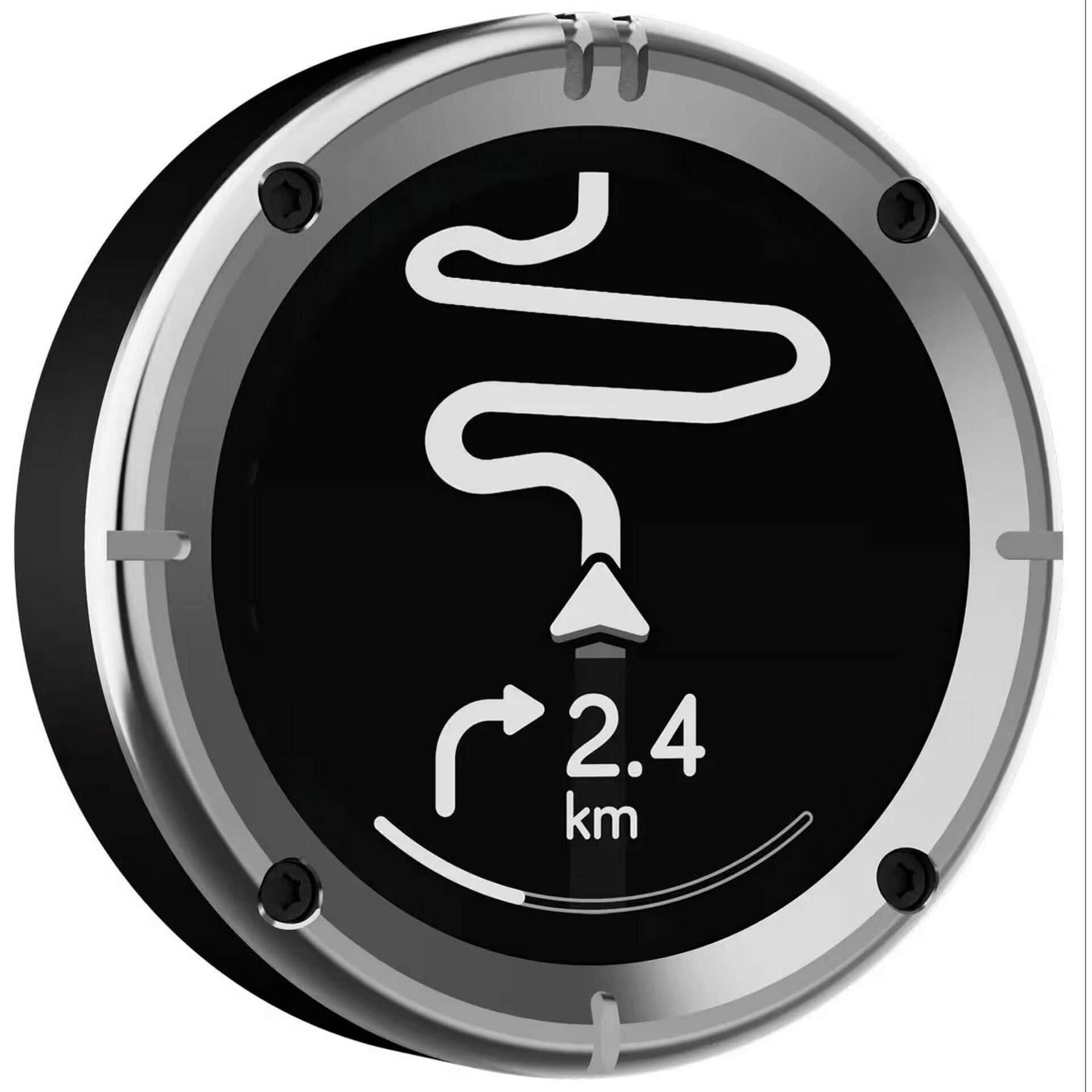Navigasyon Sistemi Ayna Bağlantılı *Metal Krom Çerçeve* / BEELINE MOTO II