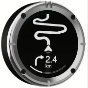 Navigasyon Sistemi Ayna Bağlantılı *Metal Krom Çerçeve* / BEELINE MOTO II