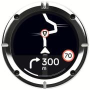 Navigasyon Sistemi Ayna Bağlantılı *Metal Krom Çerçeve* / BEELINE MOTO II