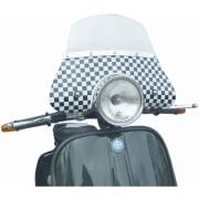 Vespa PX Ön Cam Kısa *Siyah-Beyaz Kareli* (-1997)/ CUPPINI