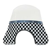 Vespa PX Ön Cam Kısa *Siyah-Beyaz Kareli* (-1997)/ CUPPINI