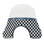 Vespa PX Ön Cam Uzun *Siyah-Beyaz Kareli* (-1997)/ CUPPINI