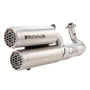 Vespa GTS-GTV 300 Egzoz Double Mesh *Gri* Euro 5 (2020-  ) / REMUS