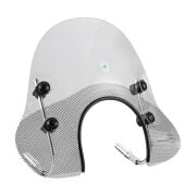 Vespa GTS Ön Cam Orta *Seffaf-alt siyah* (2023-  ) / CUPPINI