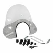 Vespa GTS Ön Cam Orta *Seffaf-alt siyah* (2023-  ) / CUPPINI