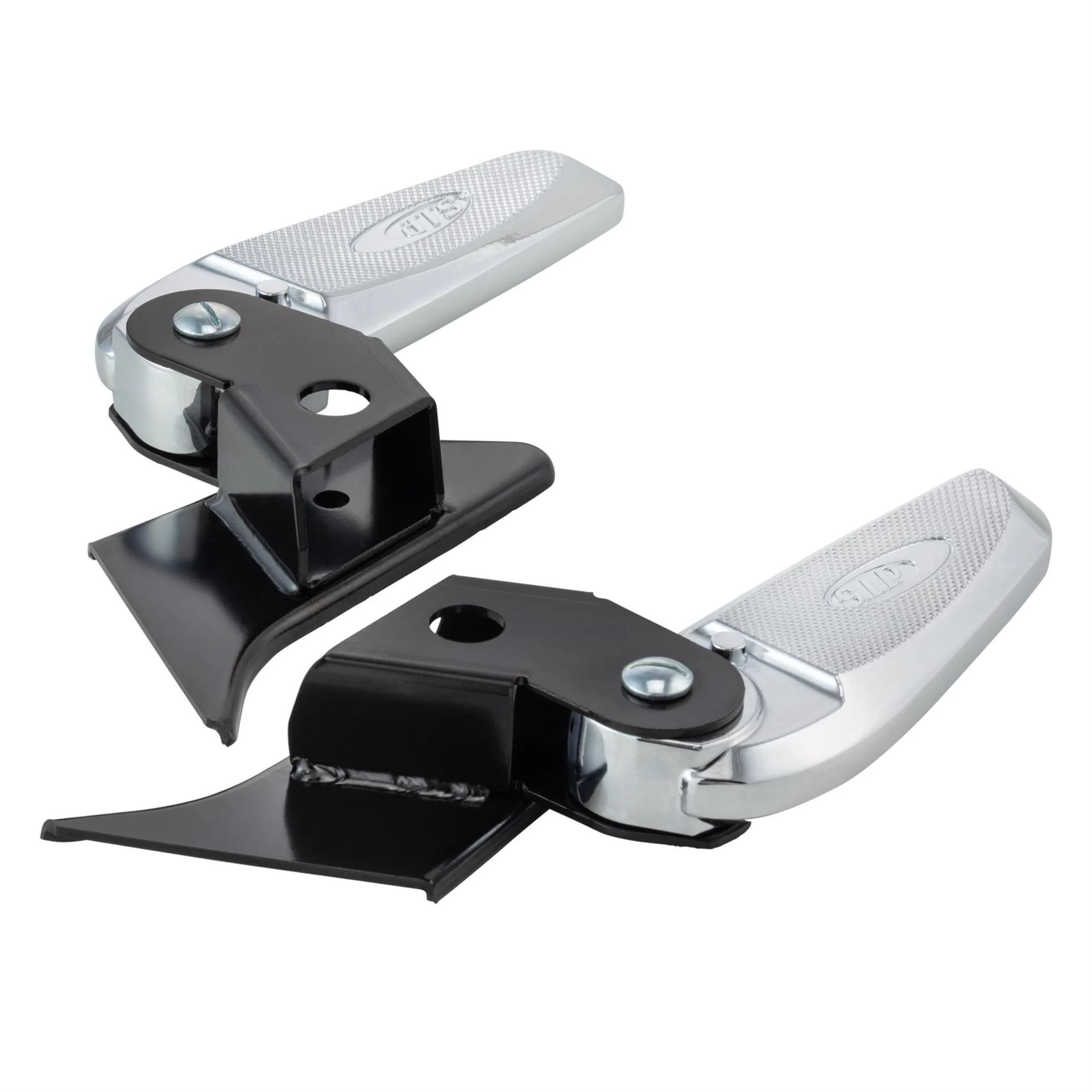 Vespa Primavera-Sprint Ayaklık/Ayak Basma Aparatı *Siyah- Krom* Takım (2014- ) / SIP