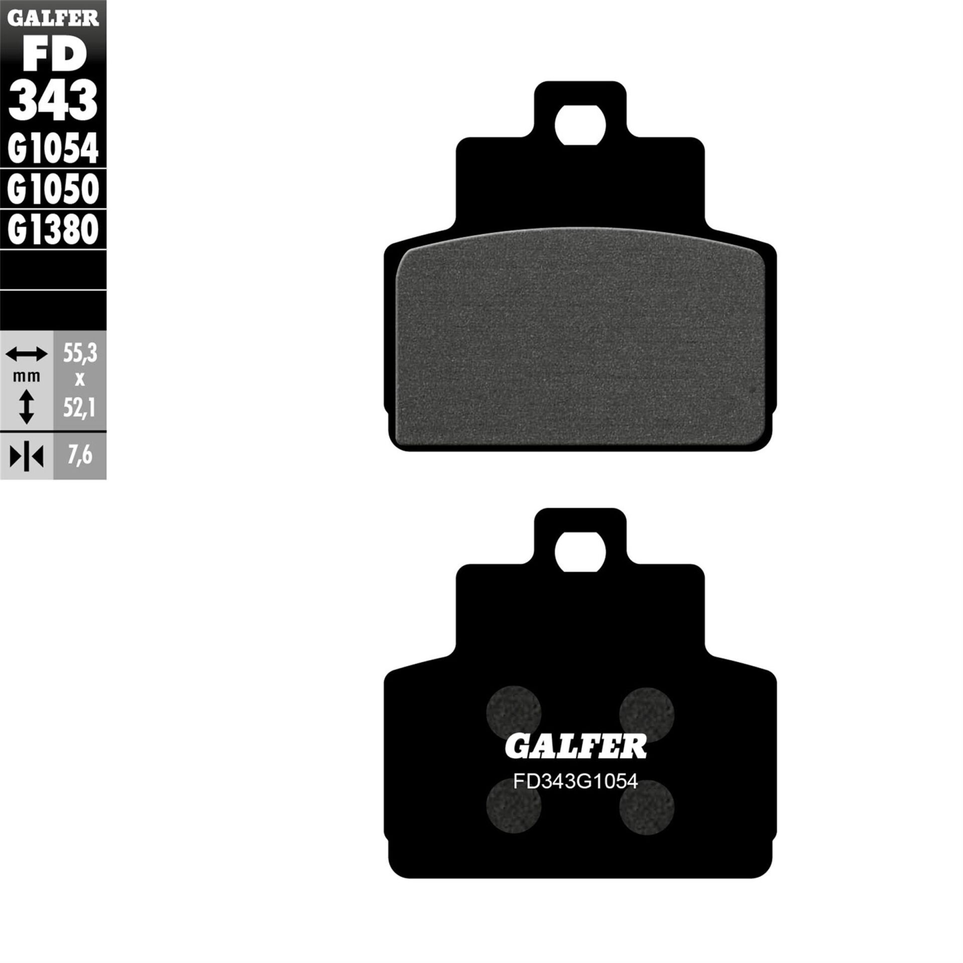 Vespa Fren Balatası Arka S62 GTS (2023- ) / GALFER