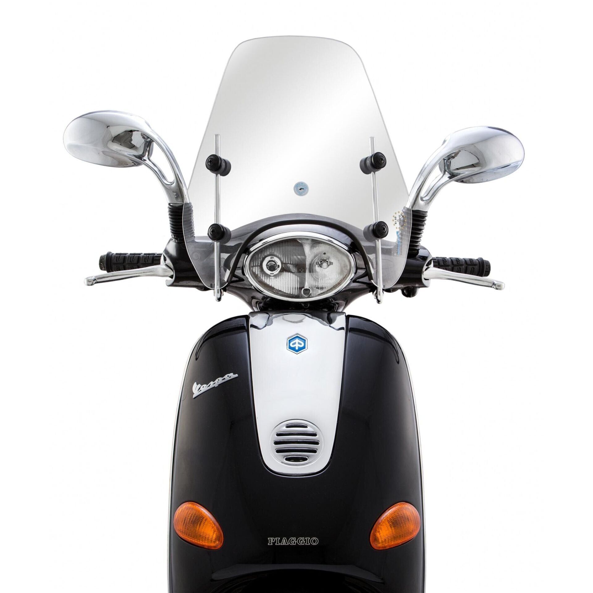 Vespa ET2-ET4 Ön Cam Kısa Seffaf / CUPPINI