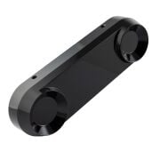 Vespa ET2-ET4-LX-​GTS-​GTV-​Primavera-​Sprint Ön Salıncak/Çatal Kapak Alüminyum *Parlak Siyah* (2017-  ) / SIP PORDOI