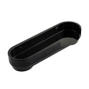 Vespa ET2-ET4-LX-​GTS-​GTV-​Primavera-​Sprint Ön Salıncak/Çatal Kapak Alüminyum *Parlak Siyah* (2017-  ) / SIP PORDOI