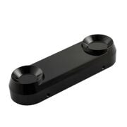 Vespa ET2-ET4-LX-​GTS-​GTV-​Primavera-​Sprint Ön Salıncak/Çatal Kapak Alüminyum *Parlak Siyah* (2017-  ) / SIP PORDOI