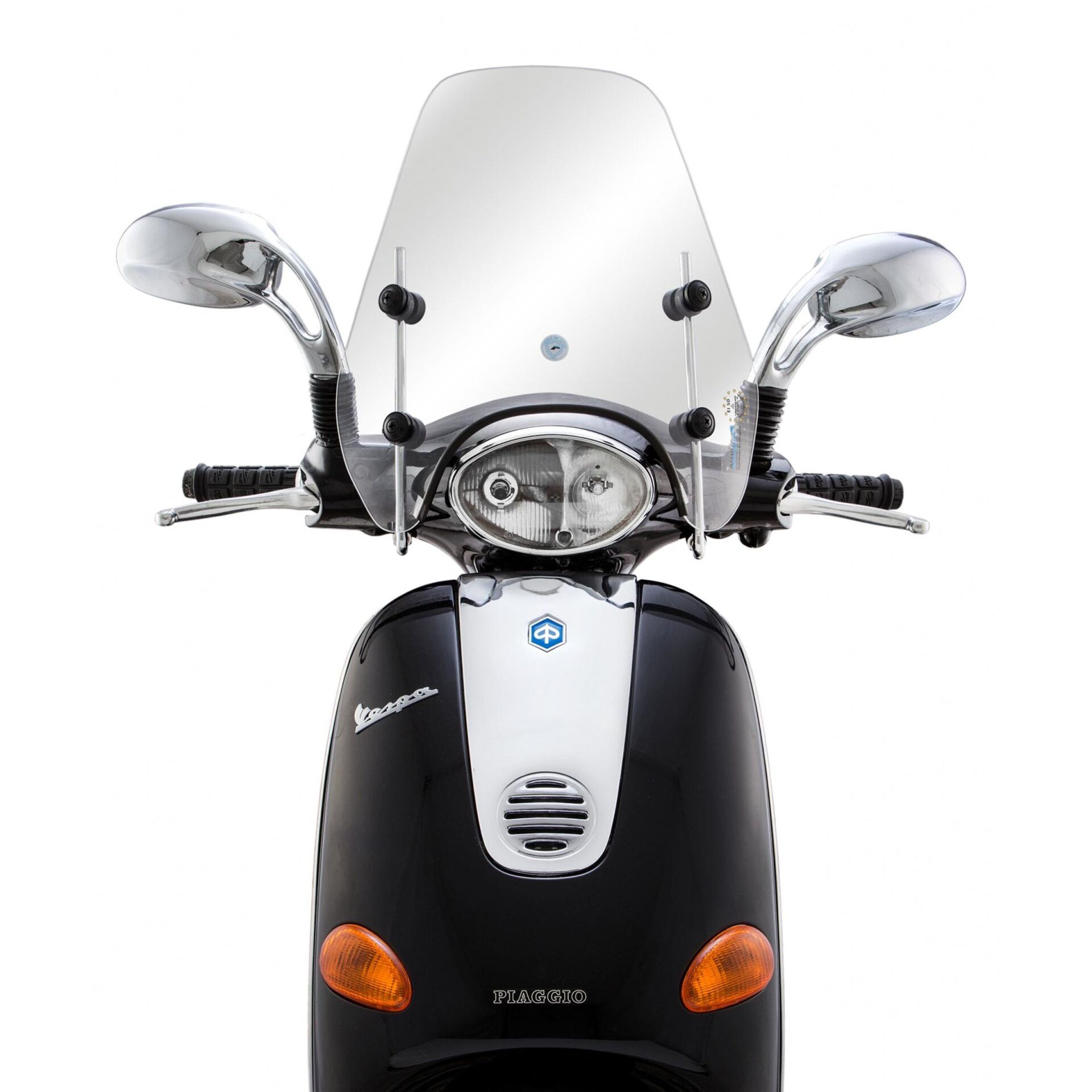 Vespa ET2-ET4 Ön Cam Kısa Seffaf / CUPPINI