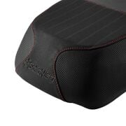 Vespa GTS-GTV Spor Sele *Siyah Döşeme-Kırmızı Dikişli* / NISA