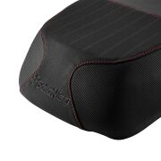 Vespa GTS-GTV Spor Sele *Siyah Döşeme-Kırmızı Dikişli* / NISA