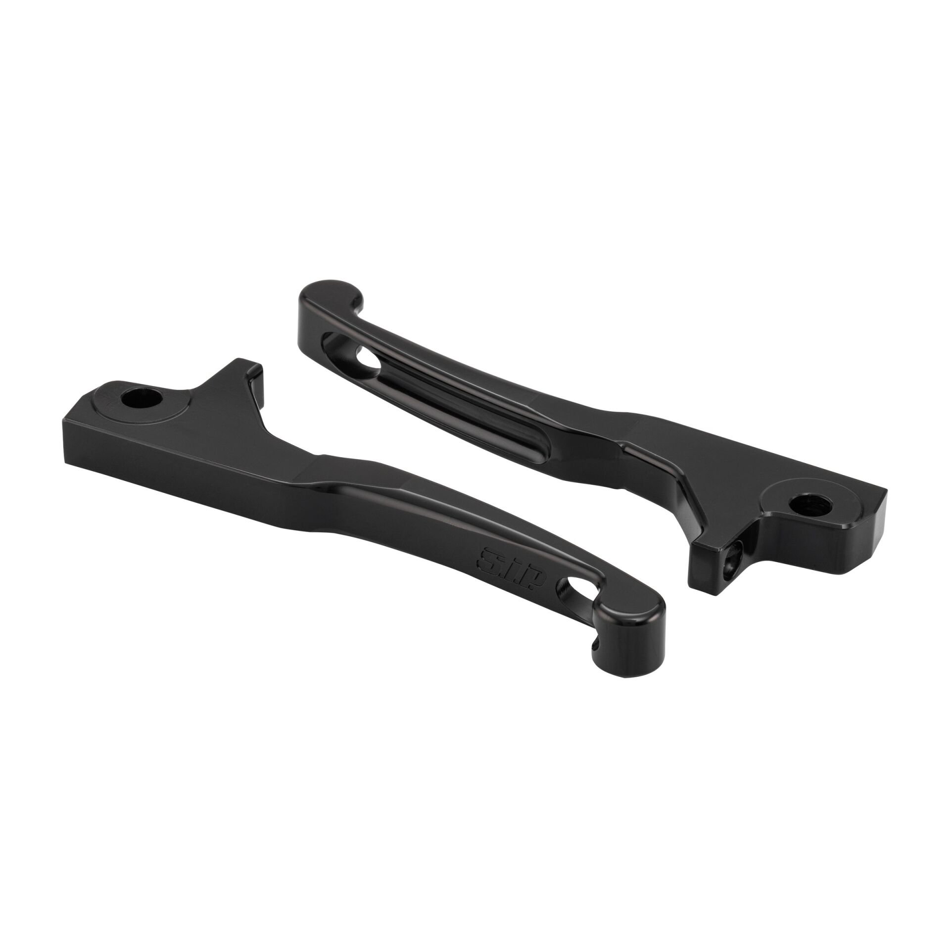 Vespa GTS Spor Kısa Manet Takım Alüminyum *Parlak Siyah* (2023- ) / SIP