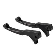 Vespa GTS Spor Kısa Manet Takım Alüminyum *Parlak Siyah* (2023- ) / SIP