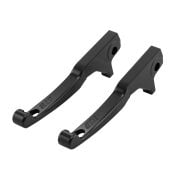 Vespa GTS Spor Kısa Manet Takım Alüminyum *Parlak Siyah* (2023- ) / SIP