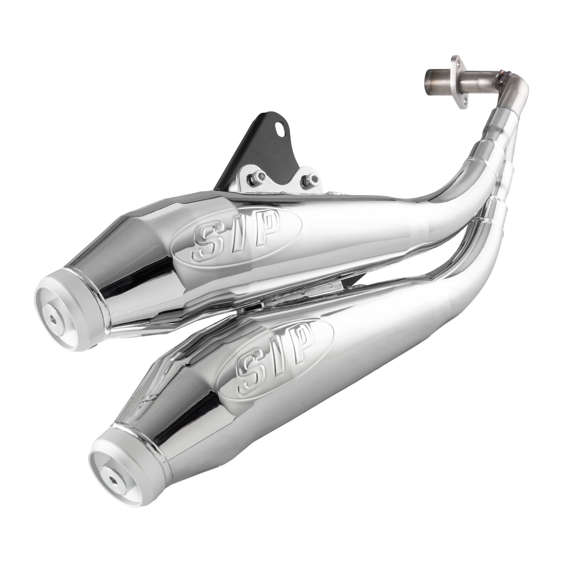 Vespa Primavera-Sprint 125-150 Çift Çıkışlı Egzoz *Krom* (2012-2023 ) / SIP