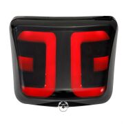 Vespa GTS-GTV Arka Stop Led (2018-2022) *Parlak Siyah* / POWER 1