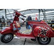 Vespa Px-Cosa Dublex Jant 2.10x10'' *Mat Siyah-Gri* / SIP PERFORMANS
