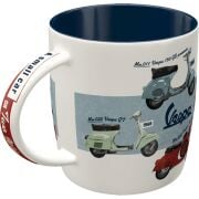 Vespa Kupa-Bardak Seramik * Vespa Model Scooter* / Nostalgic Art