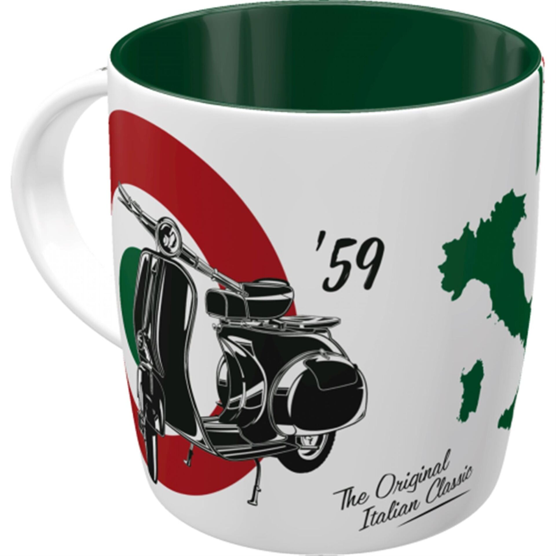 Vespa Kupa-Bardak Seramik * Vespa İtalyan Klasik* / Nostalgic Art