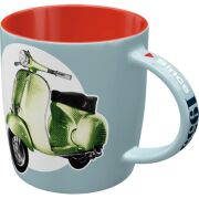 Vespa Kupa-Bardak Seramik * Vespa GS 150 ve Since 1955 Scooter* / Nostalgic Art