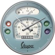 Vespa Duvar Saati *Vespa Speedometer Motif* 31cm / Nostalgic Art