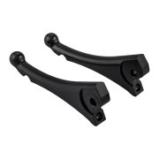 Vespa GTS Spor Kısa Manet Takım Alüminyum *Parlak Siyah* ( 2023- ) / ZELIONI