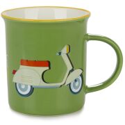 Vespa Kupa-Bardak Seramik *Scooter Motif* / BALVI