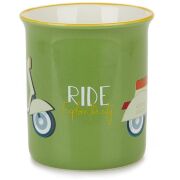 Vespa Kupa-Bardak Seramik *Scooter Motif* / BALVI