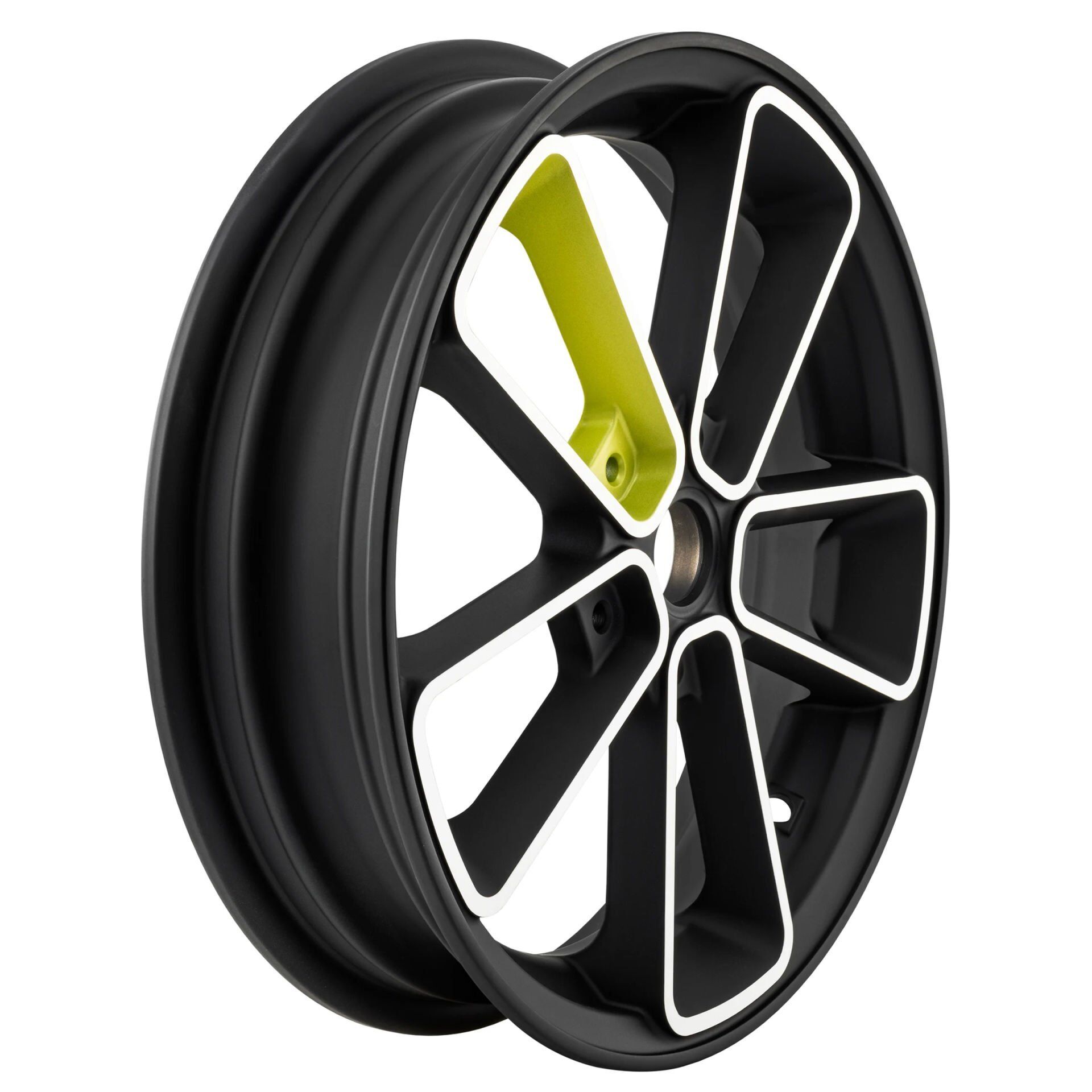 Vespa GTS-GTV Jant *Siyah-Yeşil* 13 Inç / SIP SERIES PORDOI