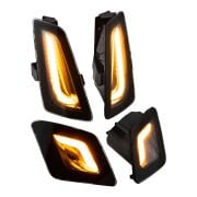 Vespa GTS-GTV Sinyal Takımı *Şeffaf Cam* (2023- ) / SIP