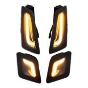 Vespa GTS-GTV Sinyal Takımı *Şeffaf Cam* (2023- ) / SIP