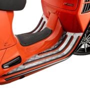 Vespa GT-GTS-GTV Zemin Sticker *Alüminyum Plaka Motifli* / SIP