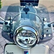 Vespa Telefon-Navigasyon Tutucu Aparat Oval *Krom* / SCOOSEE