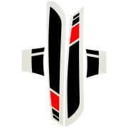 Vespa Sprint Sport Sticker Set *Siyah-Kırmızı* (2014- ) / PIAGGIO