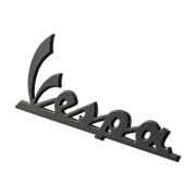 Vespa GTS-GTV ''Vespa'' Amblemi Ön *Mat Siyah* (2023- ) / PIAGGIO