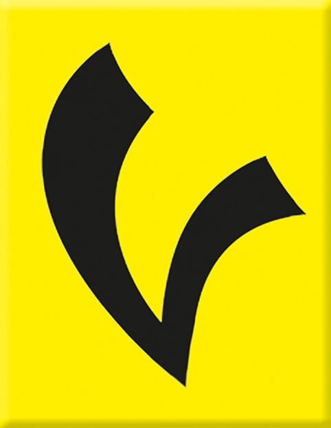 Vespa Amblem 095 / V-Sticker