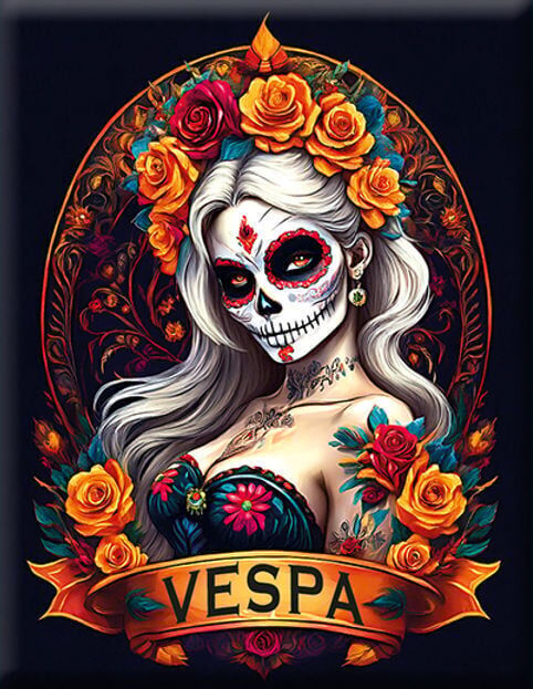 Vespa Amblem 365 / V-Sticker