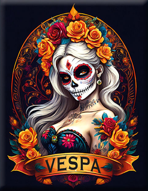 Vespa Amblem 365 / V-Sticker