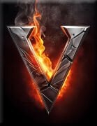 Vespa Amblem 345 / V-Sticker