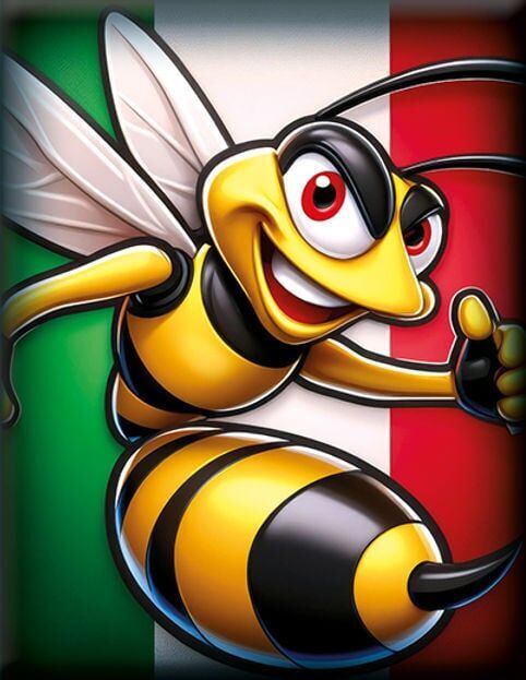 Vespa Amblem 368 / V-Sticker