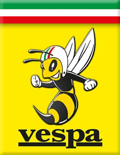 Vespa Amblem 187 / V-Sticker