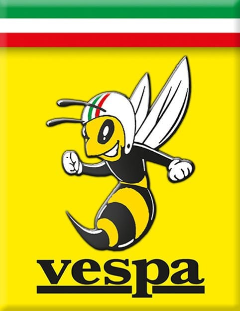 Vespa Amblem 187 / V-Sticker