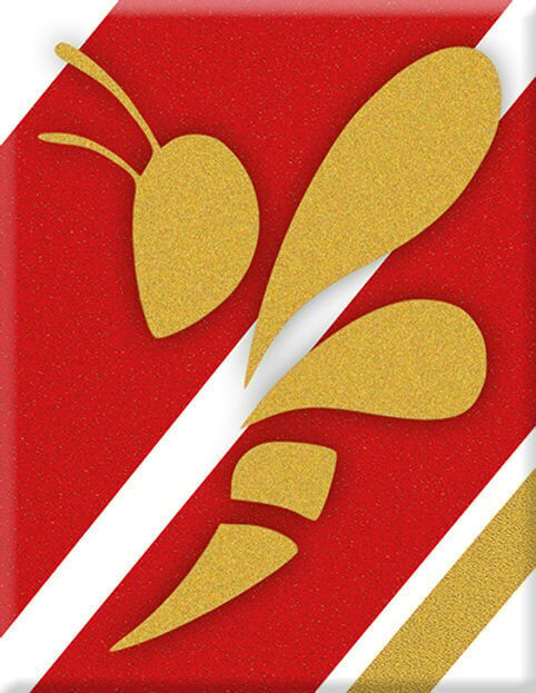Vespa Amblem 162 / V-Sticker