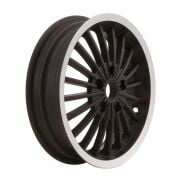 Vespa GTS-GTV Jant *Siyah-Gümüş Şeritli* 12 Inç MK I / SIP