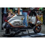 Vespa PX Serisi Vites Mekanizma Kapak *Karbon* / SIP